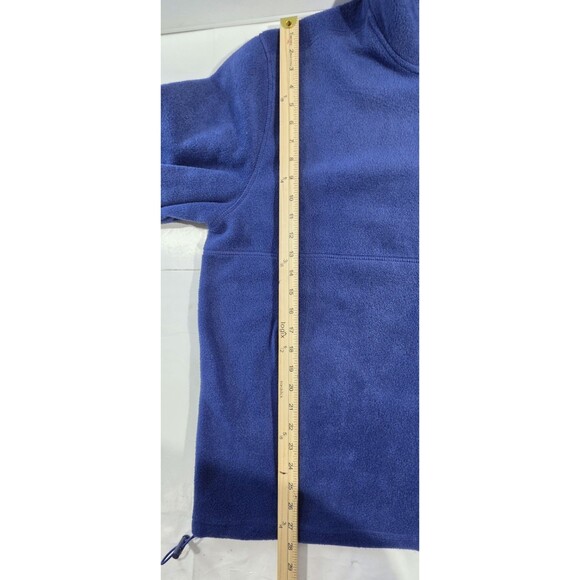 Stanley Fleece Royal Blue Full Zip Performance Jacket Mens Size XL Drawstring - Picture 11 of 14